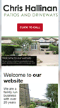Mobile Screenshot of patiosanddriveways.co.uk